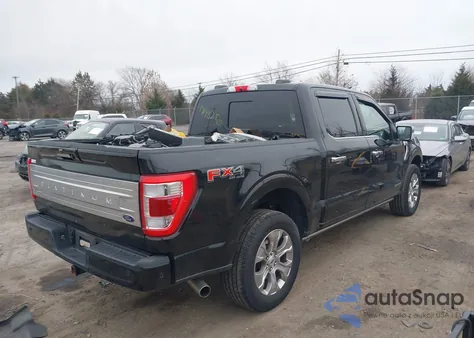 2023 Ford F-150 Platinum from USA, damaged, VIN 1FTFW1ED3PFA10605